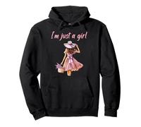 I’m Just a Girl Shirt Funny Graphic Tee for Women Sweat à Capuche