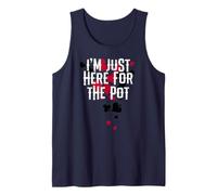 I’m Just Here for The Pot: Funny Poker Quote Design Débardeur