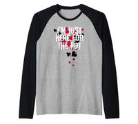 I’m Just Here for The Pot: Funny Poker Quote Design Manche Raglan