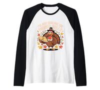 i m Just Here for The Rolls Dinde Pilgrim Thanksgiving Food Manche Raglan