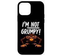 I’m Not Grumpy Funny Angry Monkey Men Women Kids Coque pour iPhone 12 Mini