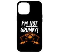 I’m Not Grumpy Funny Angry Monkey Men Women Kids Coque pour iPhone 12 Pro Max