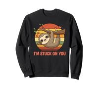 I’m Stuck on You Cute Sloth Love Sweatshirt