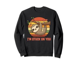 I’m Stuck on You Cute Sloth Love Sweatshirt