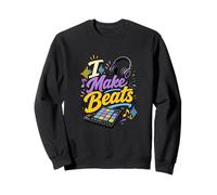 I Make Beats Funny Beat Producer Sound Tech Ingénieur Audio Sweatshirt