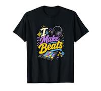 I Make Beats Funny Beat Producer Sound Tech Ingénieur Audio T-Shirt