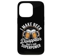 I Make Beer Disappear What's Your Superpower Bière Fun Homme Coque pour iPhone 13 Pro