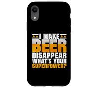 I Make Beer Disappear What's Your Superpower? Dad Coque pour iPhone XR