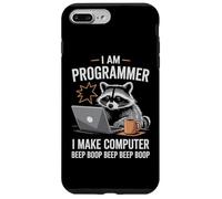 I Make Computer Beep Boop Funny Programmer Coque pour iPhone 7 Plus/8 Plus
