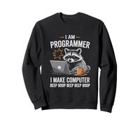 I Make Computer Beep Boop Funny Programmer Sweatshirt