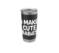 I Make Cute Babies Gobelet isotherme en acier inoxydable double paroi