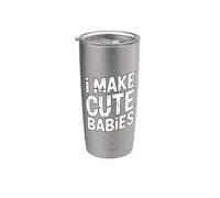 I Make Cute Babies Gobelet isotherme en acier inoxydable double paroi