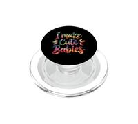 I Make Cute Babies PopSockets PopGrip pour MagSafe