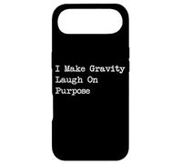 I Make Gravity Laugh on Purpose Sarcastic Jonglage Coque pour iPhone Air