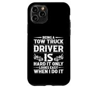 I Make it Easy Camion de remorquage Amusant pour Homme et Femme Coque pour iPhone 11 Pro