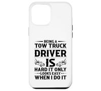 I Make it Easy Camion de remorquage Amusant pour Homme et Femme Coque pour iPhone 12 Pro Max