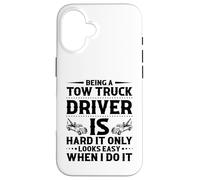 I Make it Easy Camion de remorquage Amusant pour Homme et Femme Coque pour iPhone 16