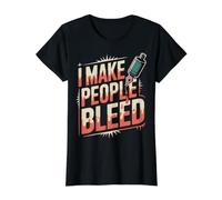 I Make People Bleed Humour d’Encre de tatoueur - T-Shirt Graphique avec Valeur