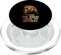 I Make The Rules I Break The Records PopSockets PopGrip pour MagSafe