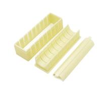 I Making Kit 5 pièces fabricant de plastique différentes formes rouleau apporter fourchette et spatule adapté aux débutants Kimbap() Chiffre 1 (B, 20x6x5.5)