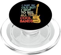 I May Be Old But I Got to See All The Cool Bands PopSockets PopGrip pour MagSafe