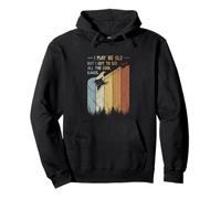 I May Be Old But I Got to See All The Cool Bands Retro Sweat à Capuche