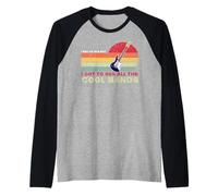 I May Be Old But I Got to See All The Cool Bands Vintage Manche Raglan