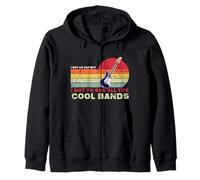 I May Be Old But I Got to See All The Cool Bands Vintage Sweat à Capuche