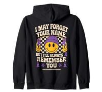 I May Forget Your Name But Always Remember You Alzheimer Sweat à Capuche
