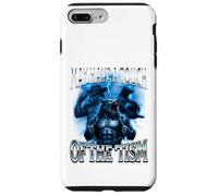 I May Have a Touch of The Tism Alpha Male Wolf Meme Coque pour iPhone 7 Plus/8 Plus