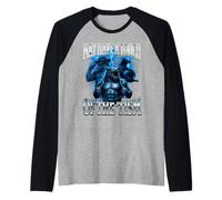 I May Have a Touch of The Tism Alpha Male Wolf Meme Manche Raglan