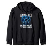 I May Have a Touch of The Tism Alpha Male Wolf Meme Sweat à Capuche