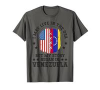 I May Live in The USA But My Story Began in Venezuela T-Shirt