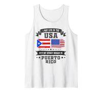 I May Live in The USA Puerto Rico Story Débardeur