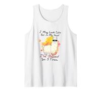 I May Look Calm But in My Head I've Slapped You Lama Débardeur