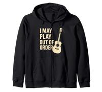 I May Play Out of Order Guitare Humour Sweat à Capuche