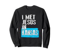 I Met Jesus in Kansas - Nouveauté chrétienne Sweatshirt