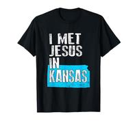 I Met Jesus in Kansas - Nouveauté chrétienne T-Shirt