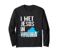 I Met Jesus in Virginia - Nouveauté chrétienne Manche Longue