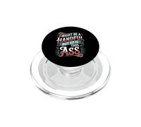 I Might Be A Handful But So is This Ass Gym Squat Fit - PopSockets PopGrip pour MagSafe