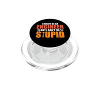 I Might Be an Engineer Funny Engineering Job Titiles PopSockets PopGrip pour MagSafe