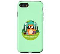 I Might Be Lost But at Least I Have Snacks Cute Raton Laveur Coque pour iPhone SE (2020) / 7/8