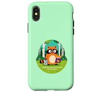 I Might Be Lost But at Least I Have Snacks Cute Raton Laveur Coque pour iPhone X/XS