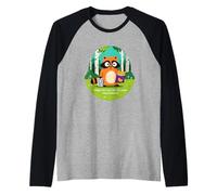 I Might Be Lost But at Least I Have Snacks Cute Raton Laveur Manche Raglan