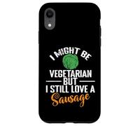 I Might Be Vegetarian But I Still Love A Saucisse Coque pour iPhone XR