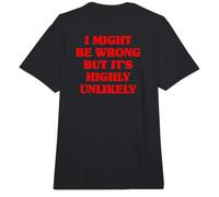 I Might Be Wrong But It is Highly Unlikely Je Sais Tout Comfort Colors Adult Heavyweight T-Shirt