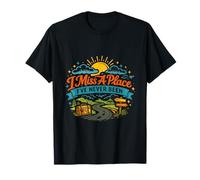 I Miss a Place I've Never Been, présent pour Wanderlust T-Shirt