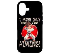 I Miss Only When I Stop Aiming Coque pour iPhone 17
