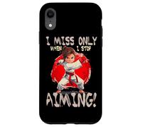 I Miss Only When I Stop Aiming Coque pour iPhone XR