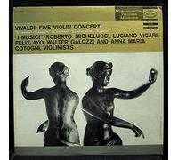 I MUSICI VIVALDI: FIVE VIOLIN CONCERTI vinyl record